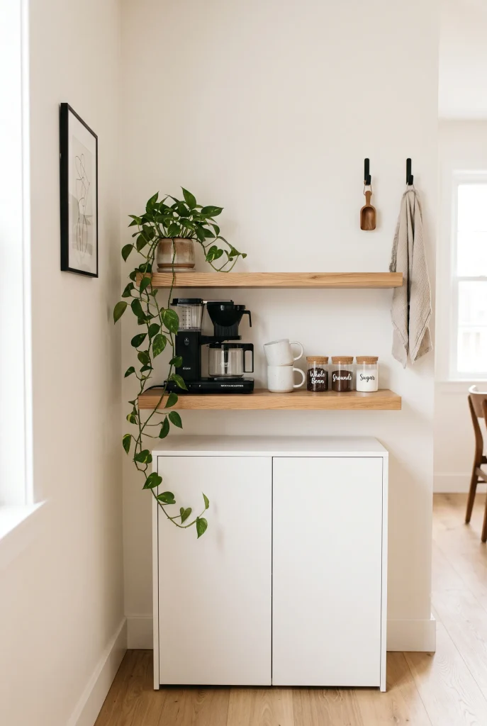 Floating Coffee Shelf