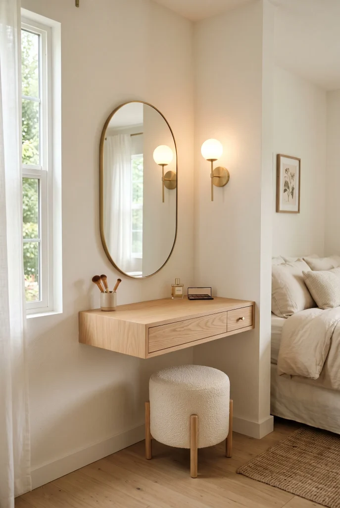 Floating Corner Desk