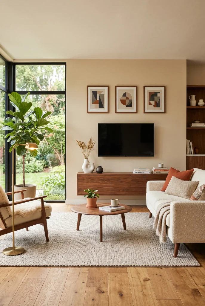 Floating Media Console
