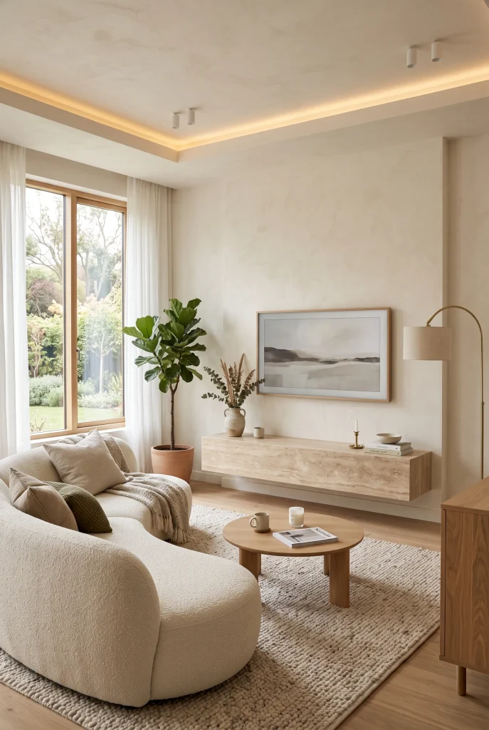 Floating Stone Console