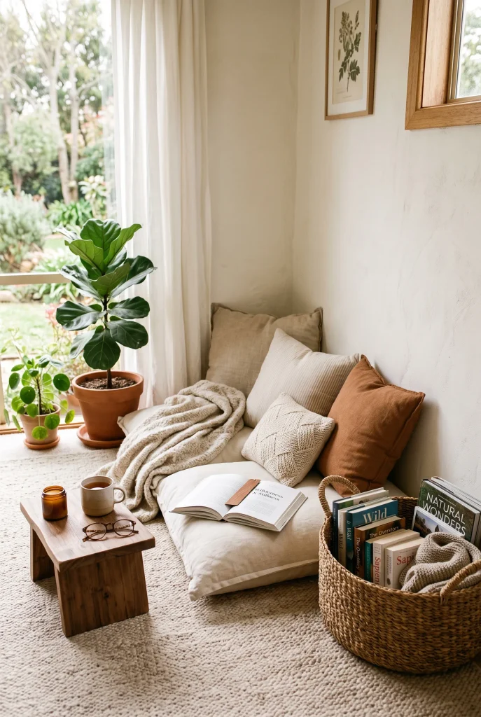 Floor Cushion Nook
