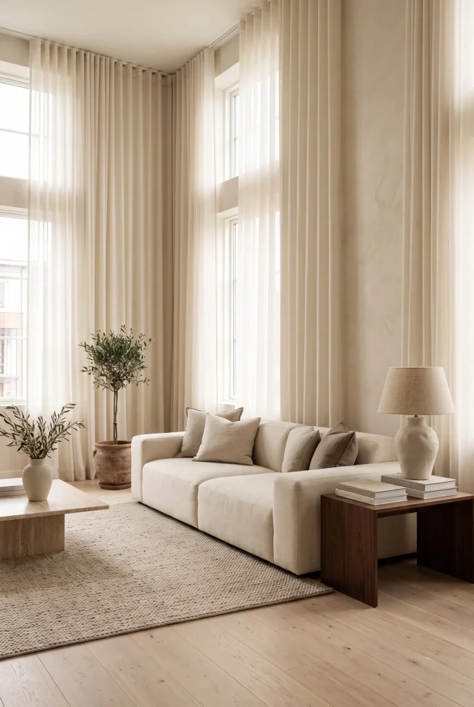 Floor-To-Ceiling Curtains