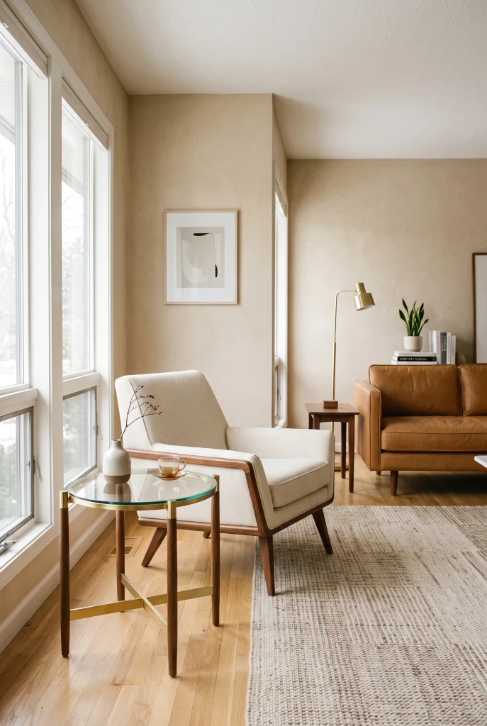 Glass Accent Table
