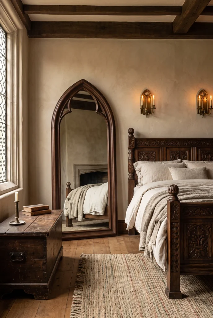 Gothic Arched Mirror