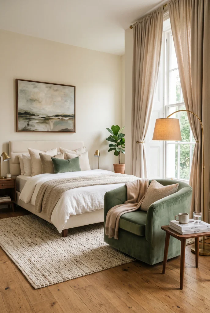 Green Accent Chair