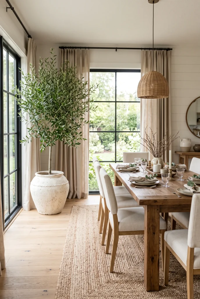 Greenery-Filled Corner
