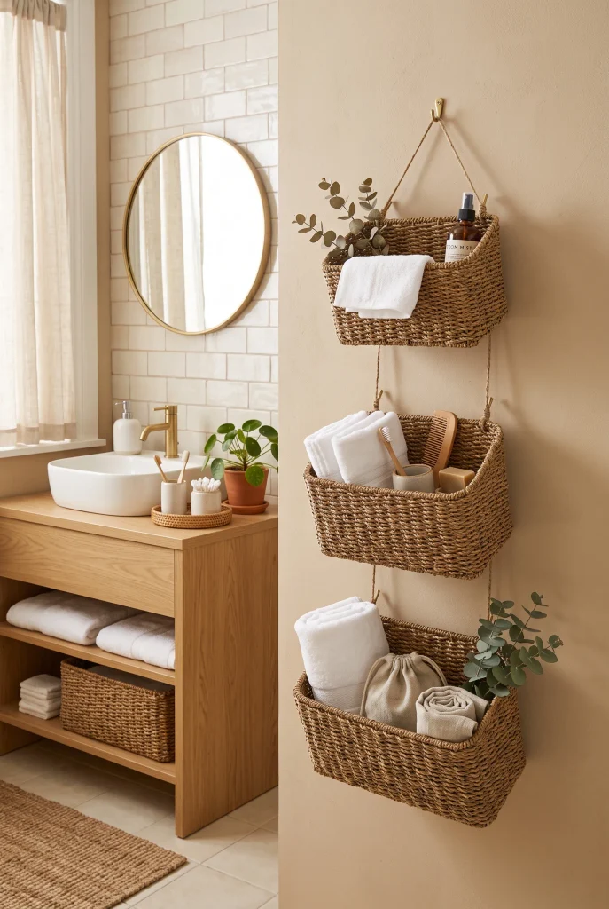 Hanging Basket Storage