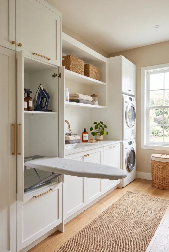 Hidden Ironing Station