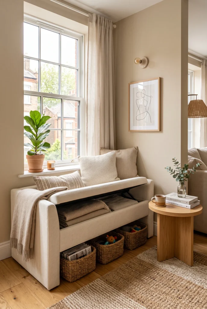 Hidden Storage Bench