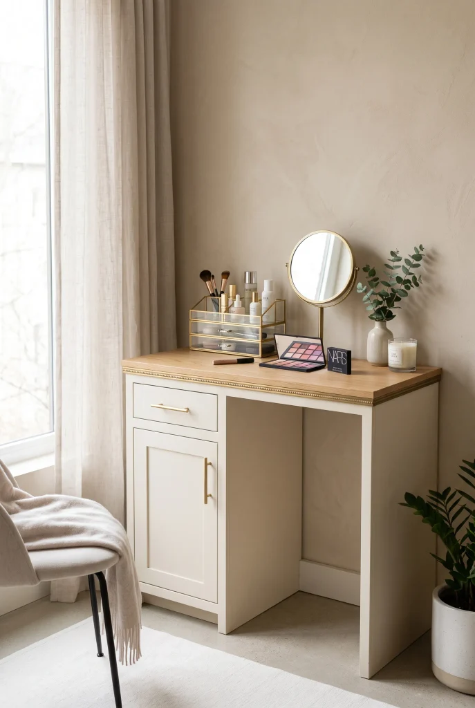 Hidden Vanity Cabinet
