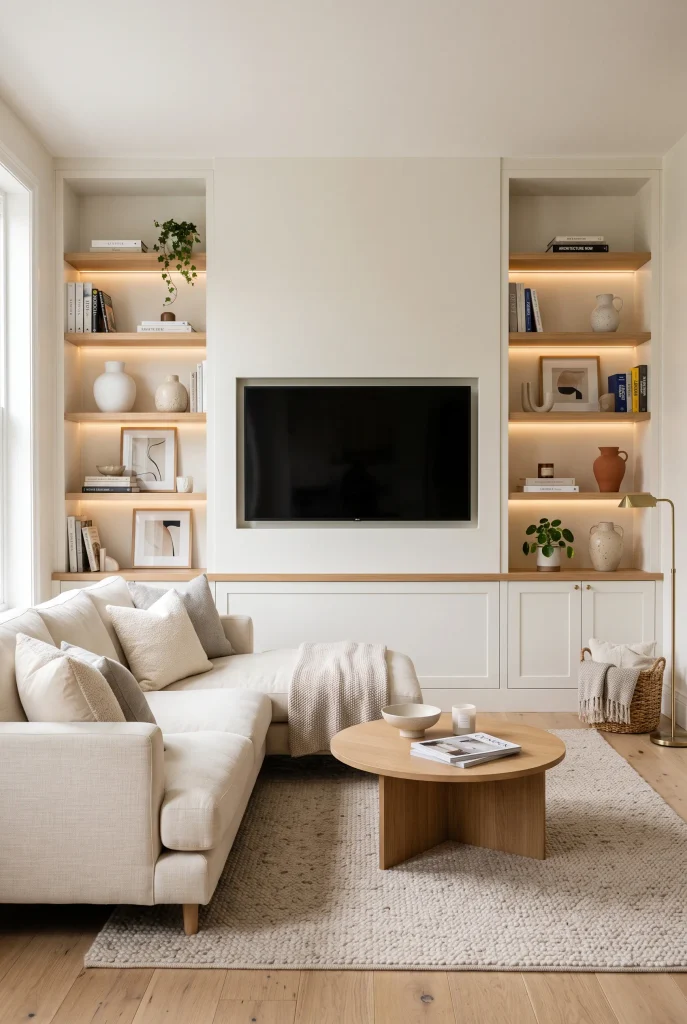 Integrated Bookshelves