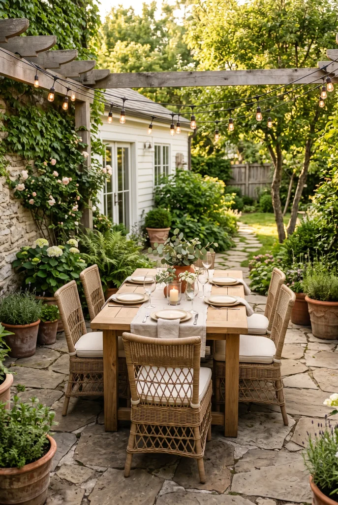 Inviting Outdoor Dining