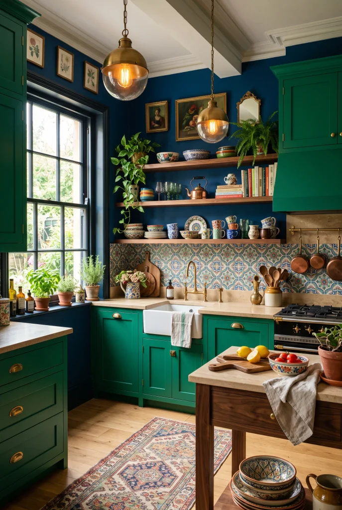 Jewel Tone Walls
