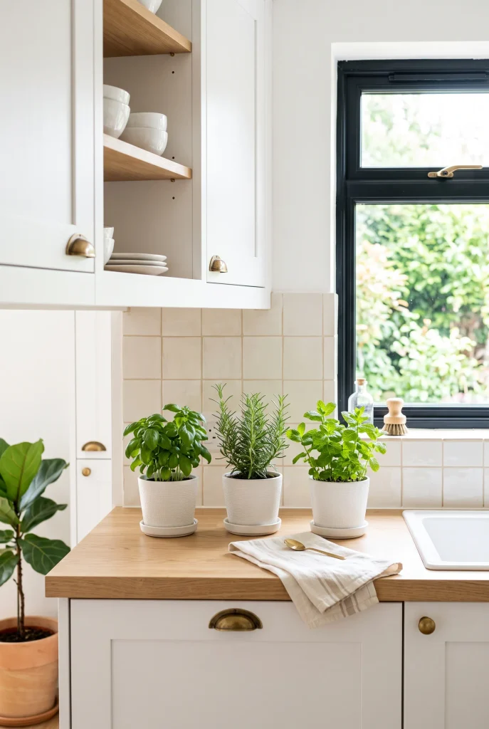 Kitchen Counter Herbs