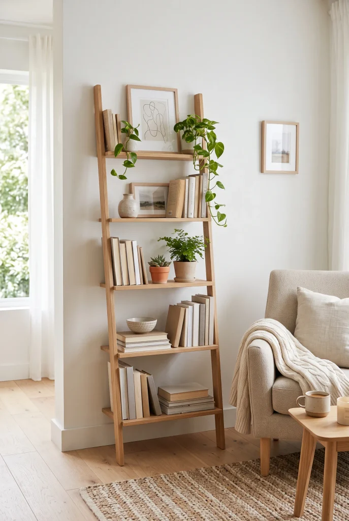 Ladder Shelf Display