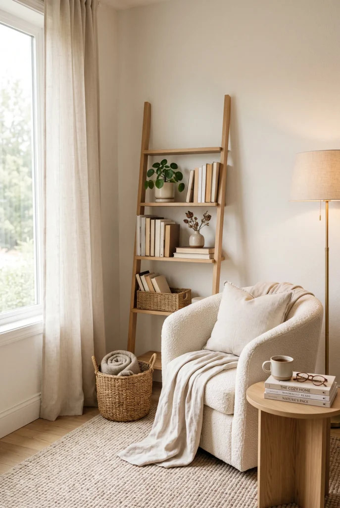 Ladder Shelf Nook