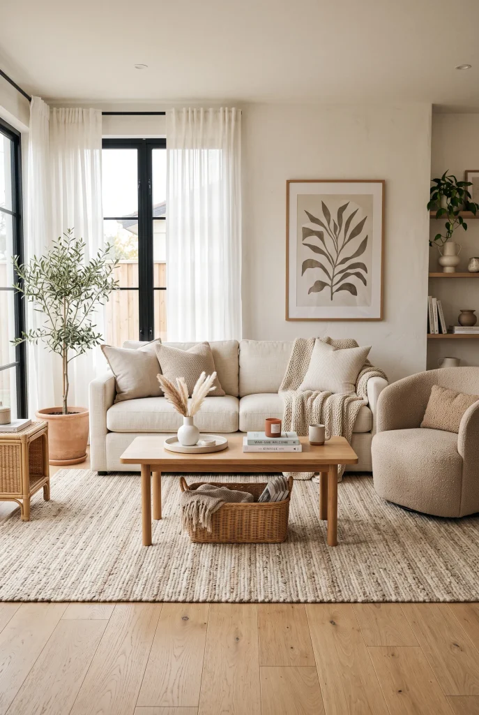 Layered Area Rug