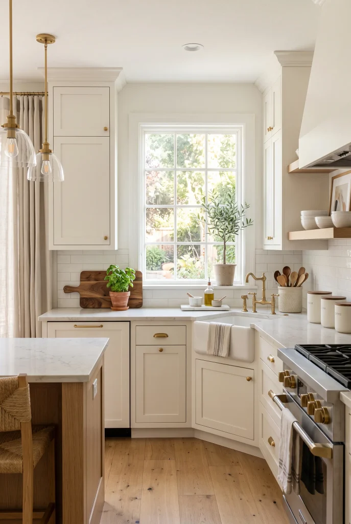 Layered Countertop Decor