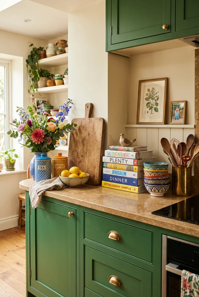 Layered Countertop Decor