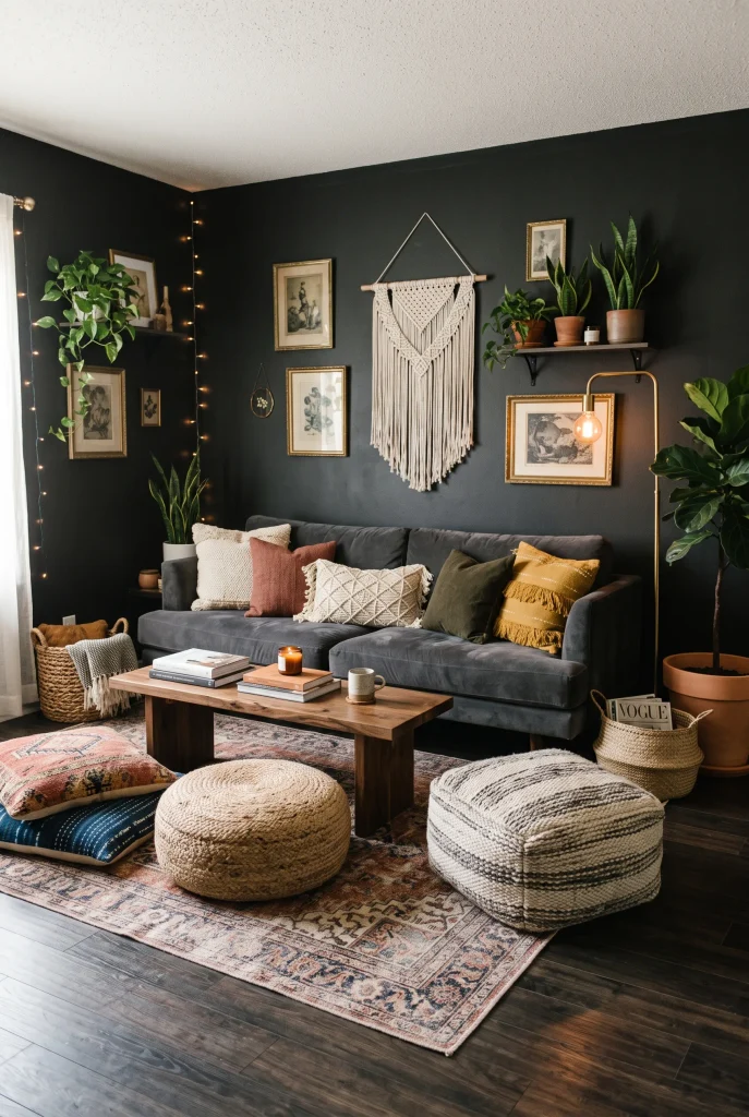 Layered Floor Seating