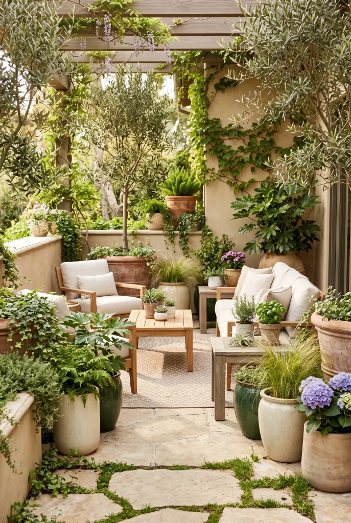 Layered Greenery