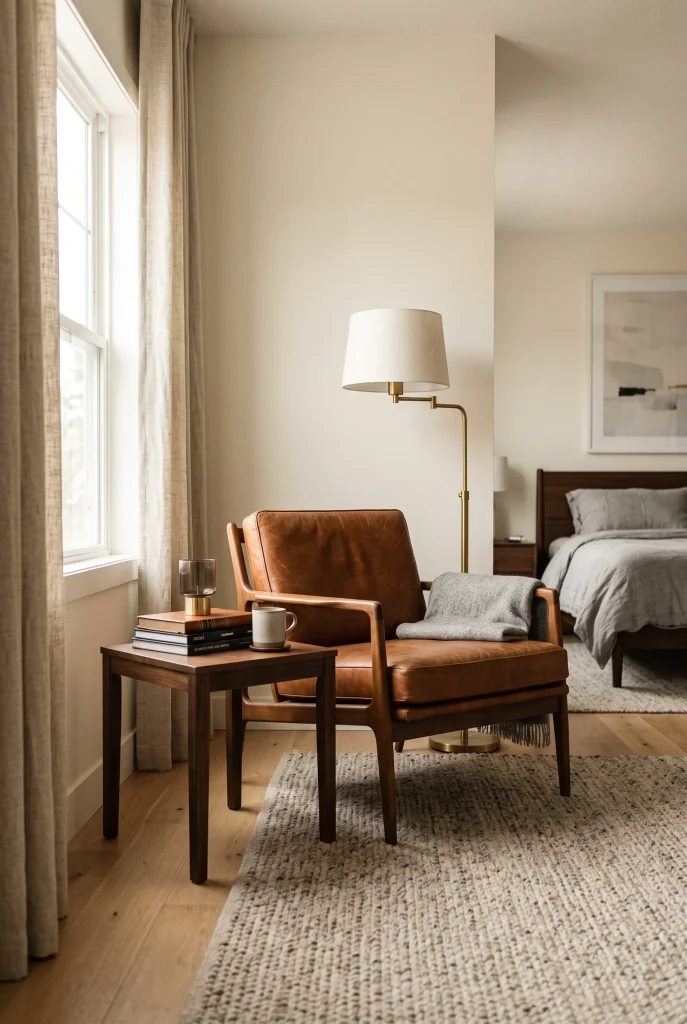 Leather Lounge Chair