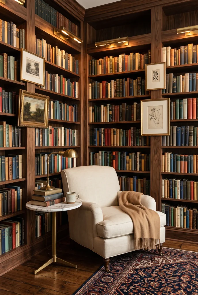Library Wall Nook