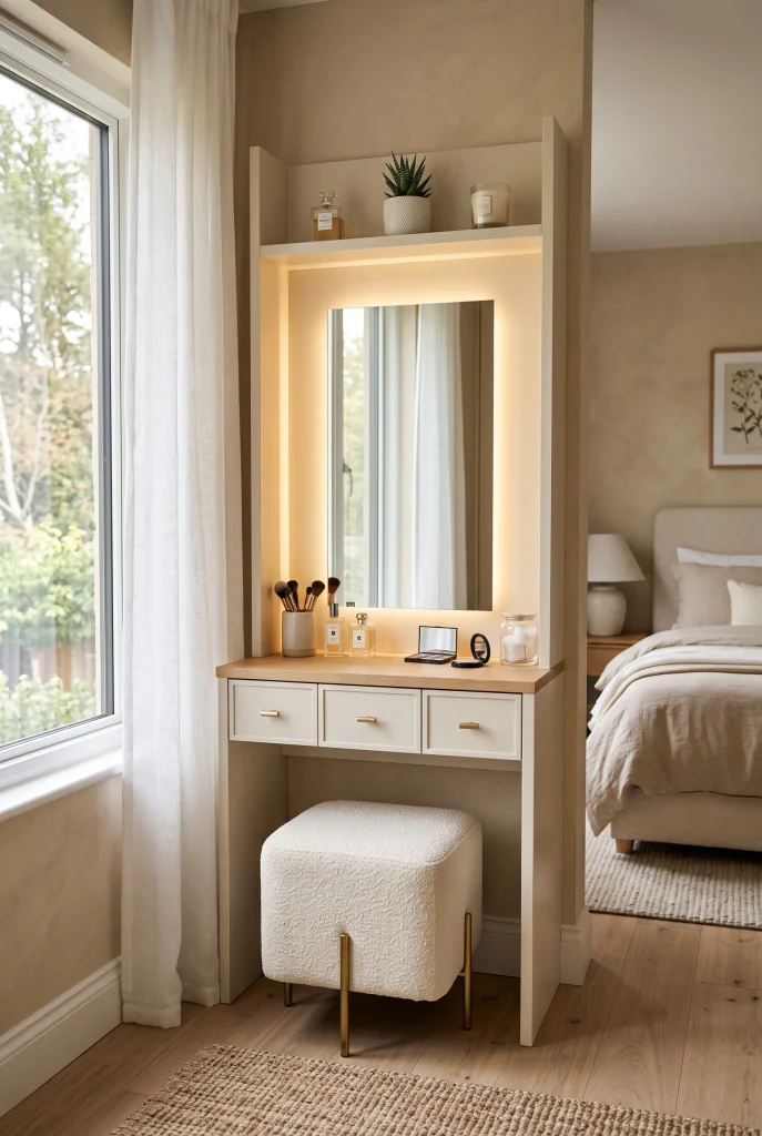 Makeup Vanity Cabinet