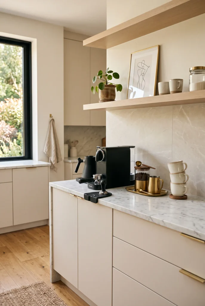 Marble Coffee Counter