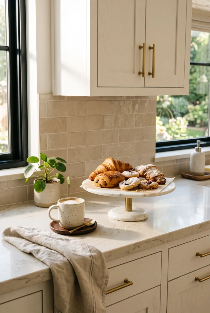 Marble Pastry Stand