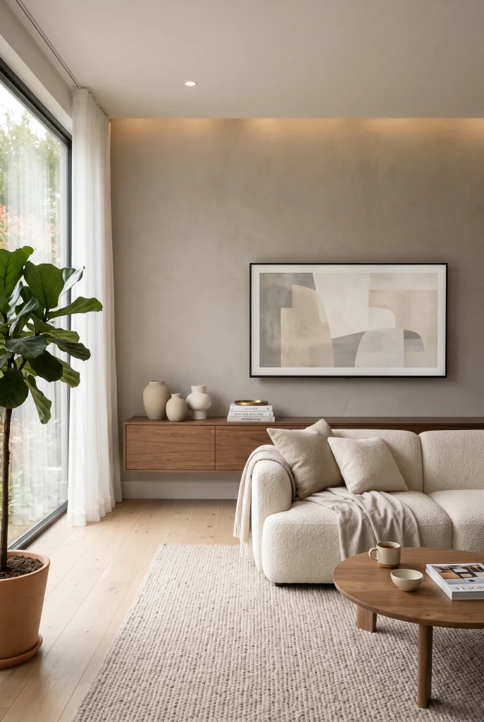 Microcement Backdrop