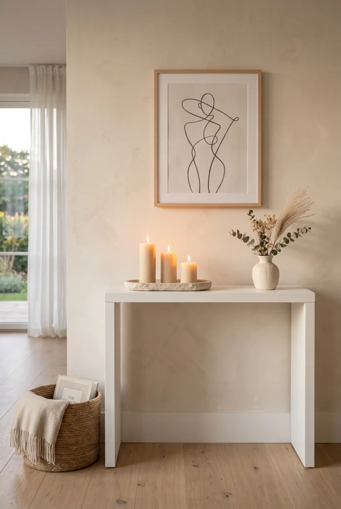 Minimal Candle Display