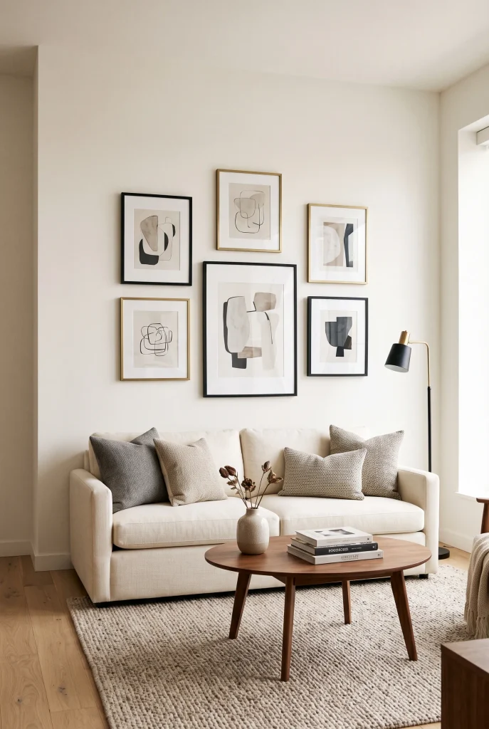 Minimal Gallery Wall