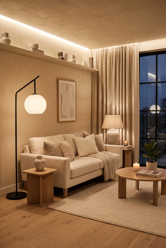 Minimalist Layered Lighting