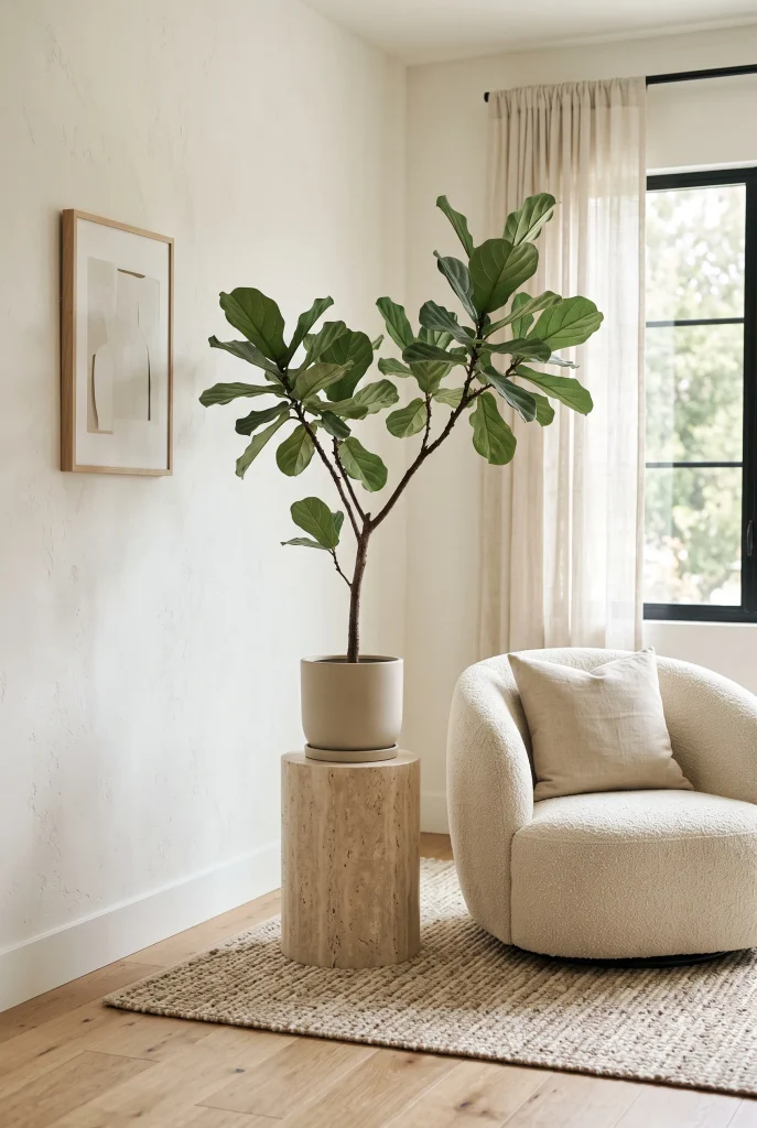 Minimalist Plant Pedestal
