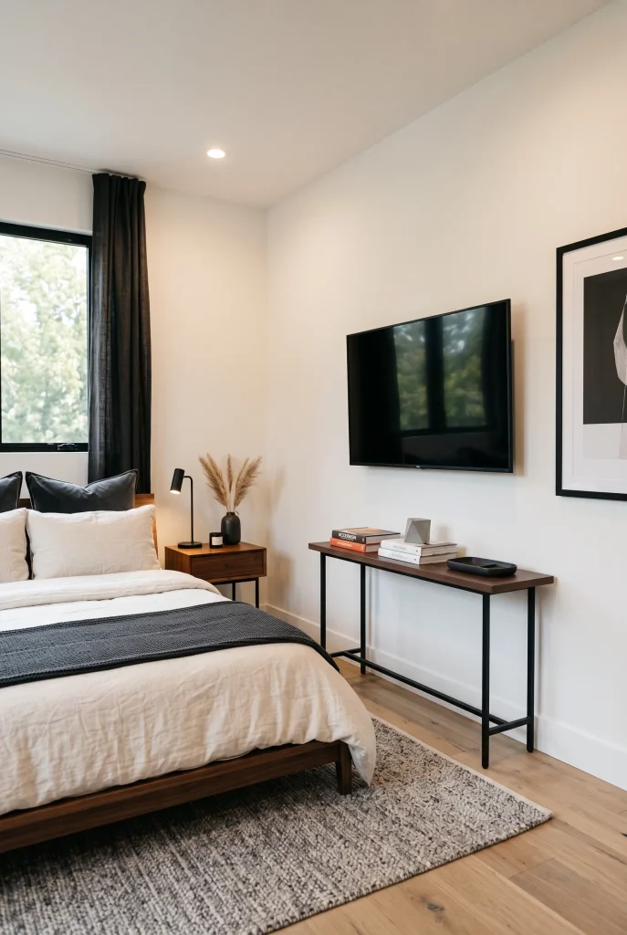 Minimalist TV Wall