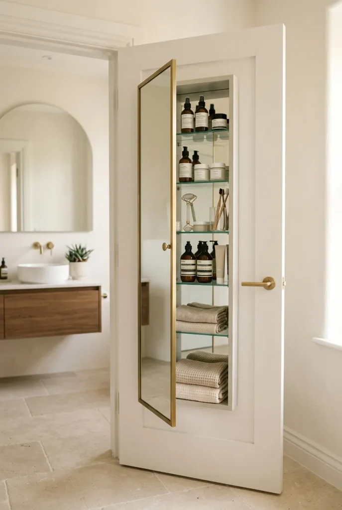 Mirror Storage Cabinet