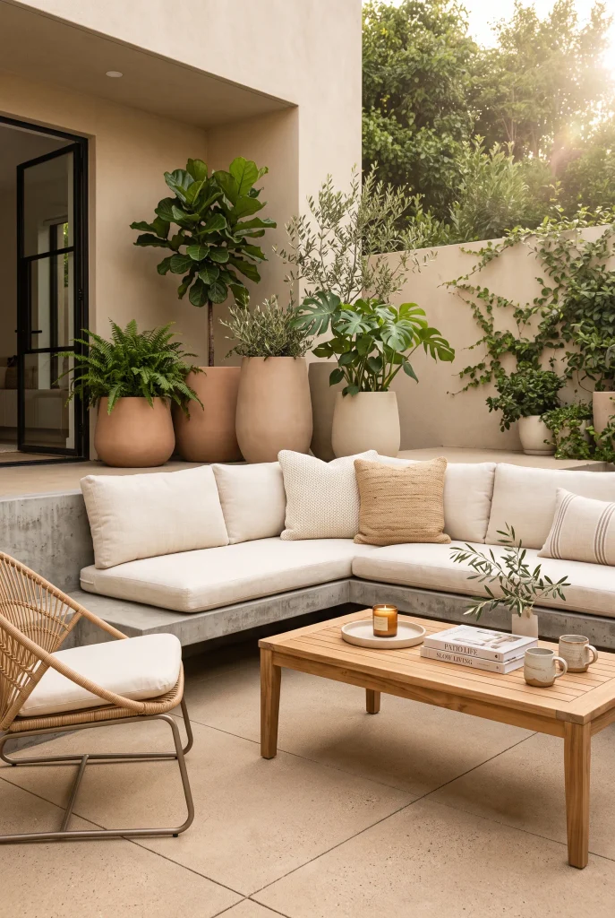 Modern Concrete Seating