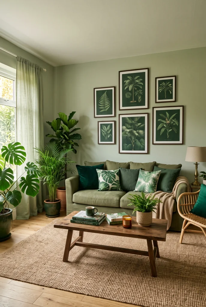 Monochrome Green Scheme