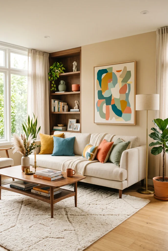 Multicolor Throw Pillows