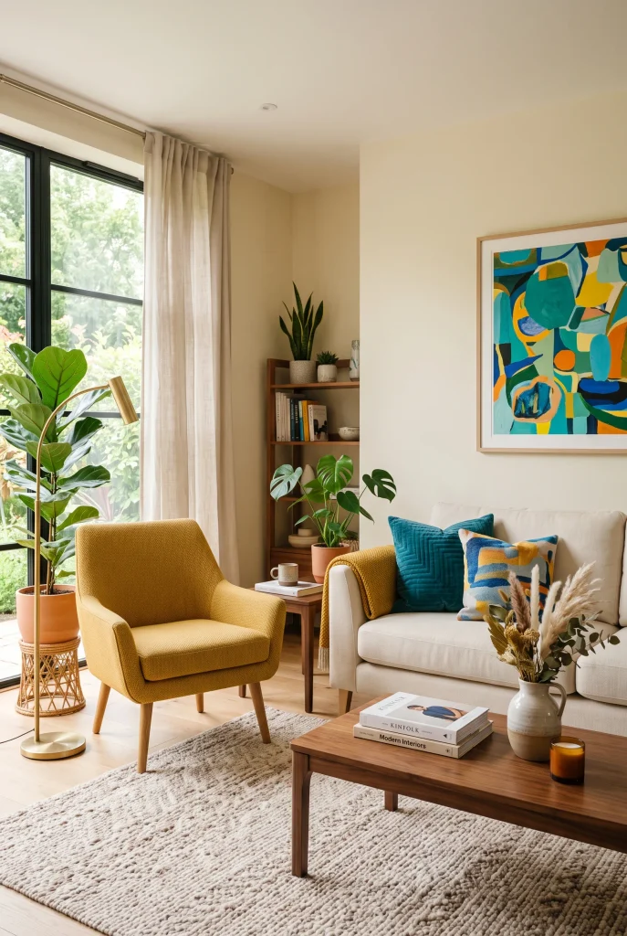 Mustard Accent Chair