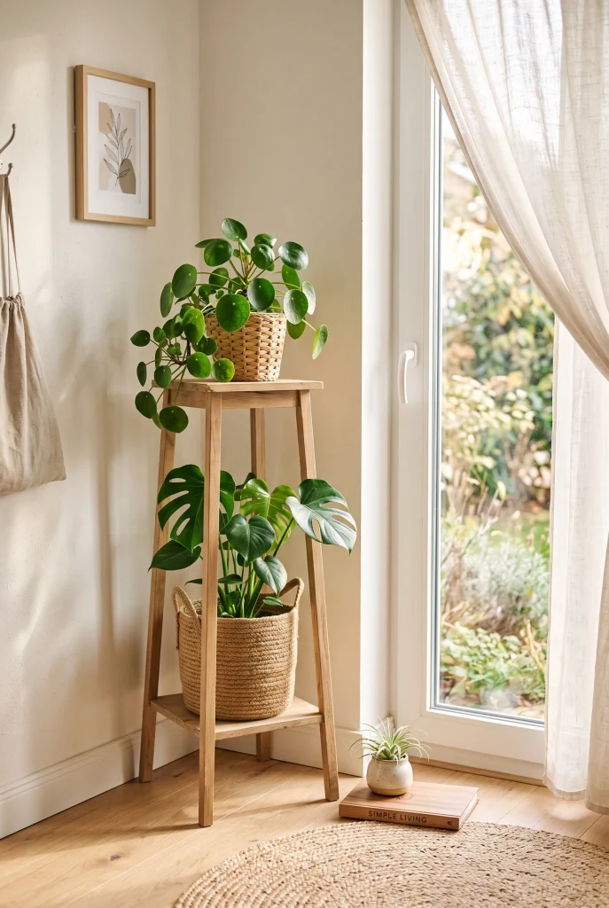 Narrow Plant Stand