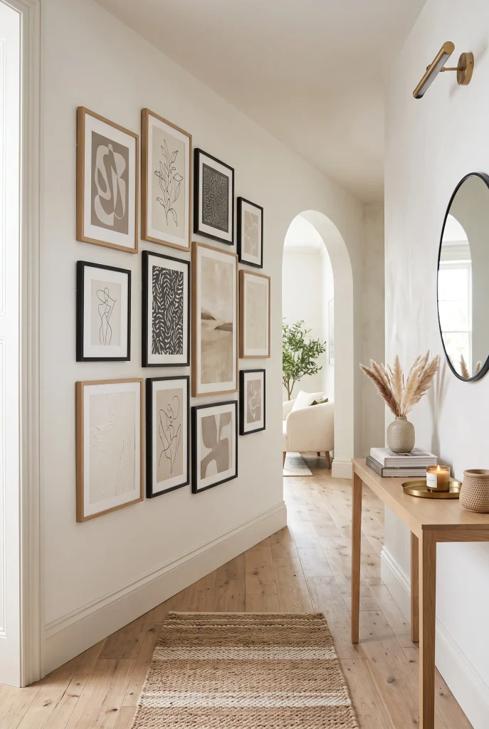 Neutral Gallery Wall