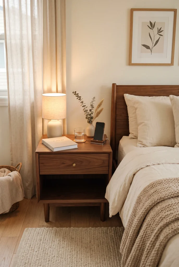 Nightstand Organization