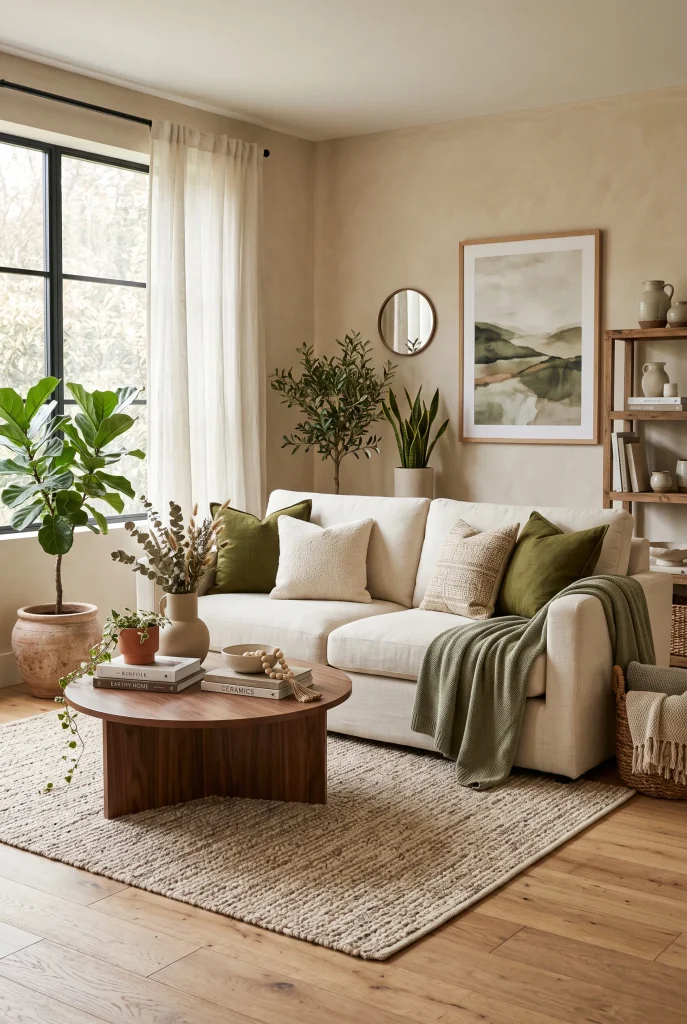 Olive Green Accents