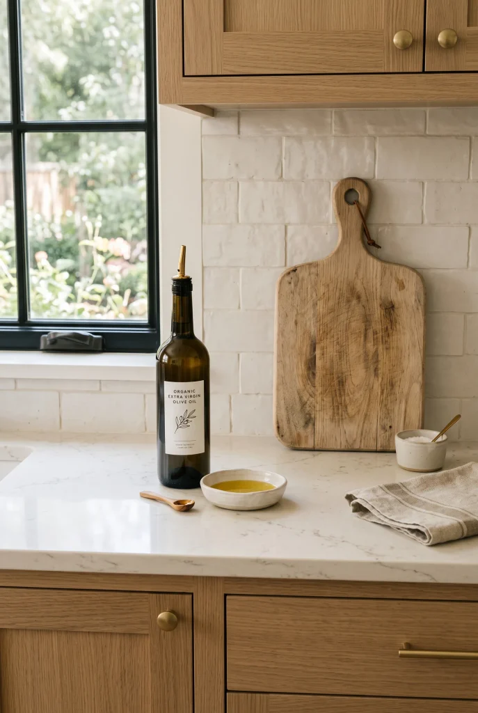 Olive Oil Display