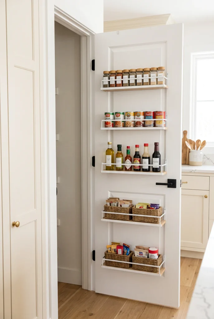 Pantry Door Shelves