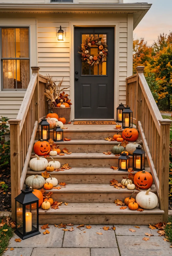 Pumpkin Staircase