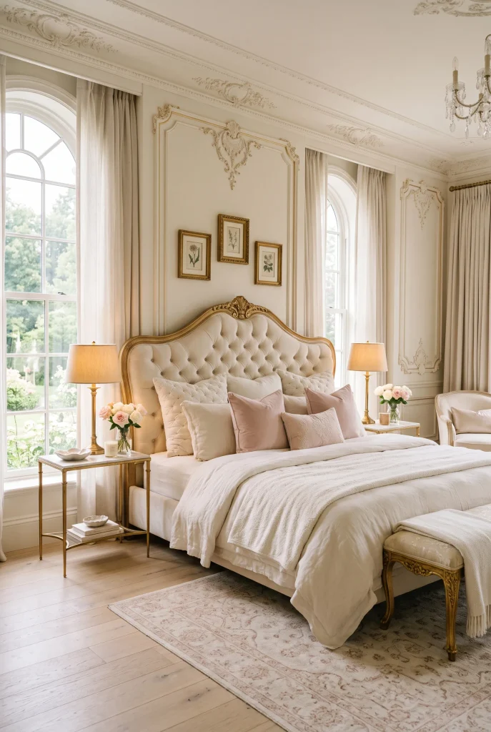 Refined Bedroom Upholstery