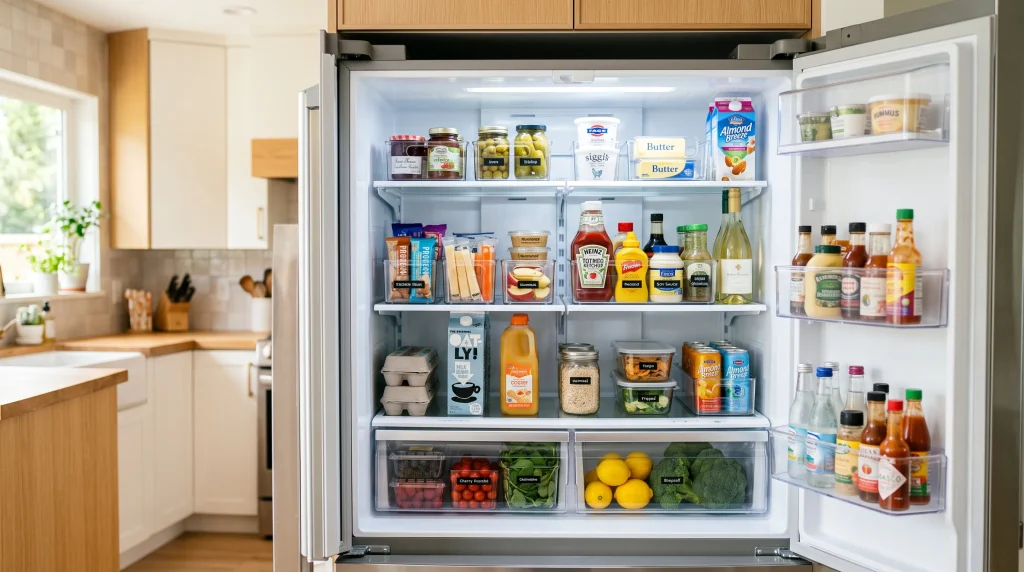 Refrigerator organization ideas